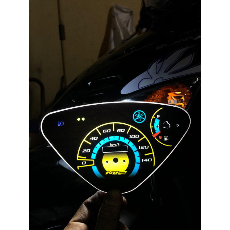 PAPAN SPEEDOMETER CUSTOM MIO