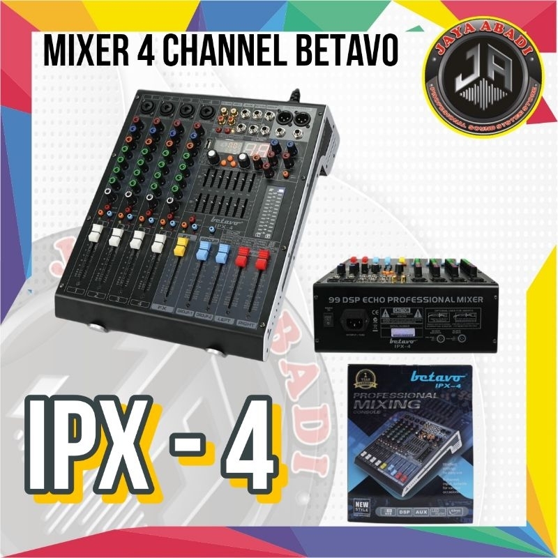MIXER 4 CHANNEL BETAVO IPX 4 ORIGINAL