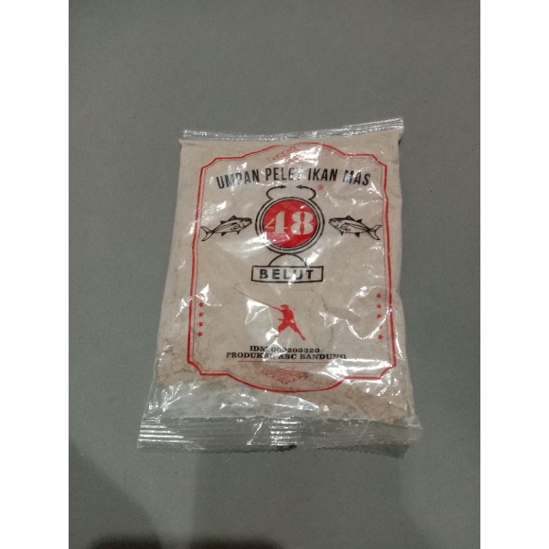 Umpan Pelet ikan mas 48 Belut
