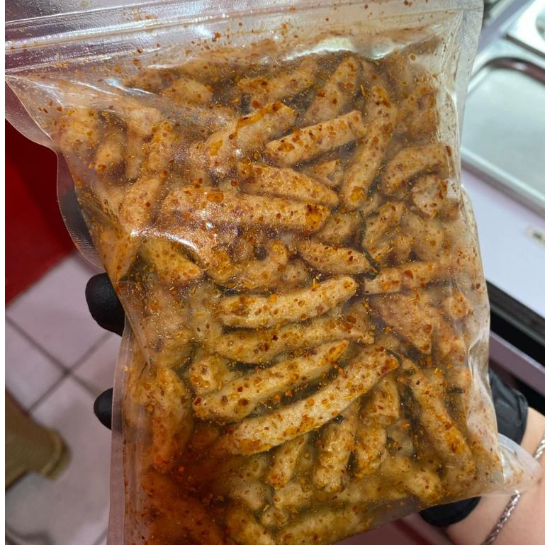 

Basreng Pedas Daun Jeruk Kemasan 100 gram