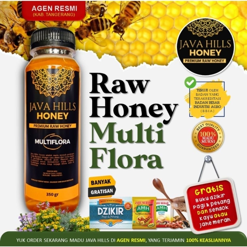 

Java Hills Honey Madu Murni Asli 100% Multiflora