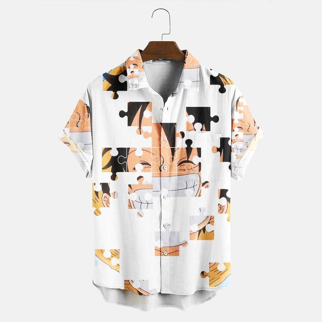 Kemeja pria premium - ONE PIECE 01