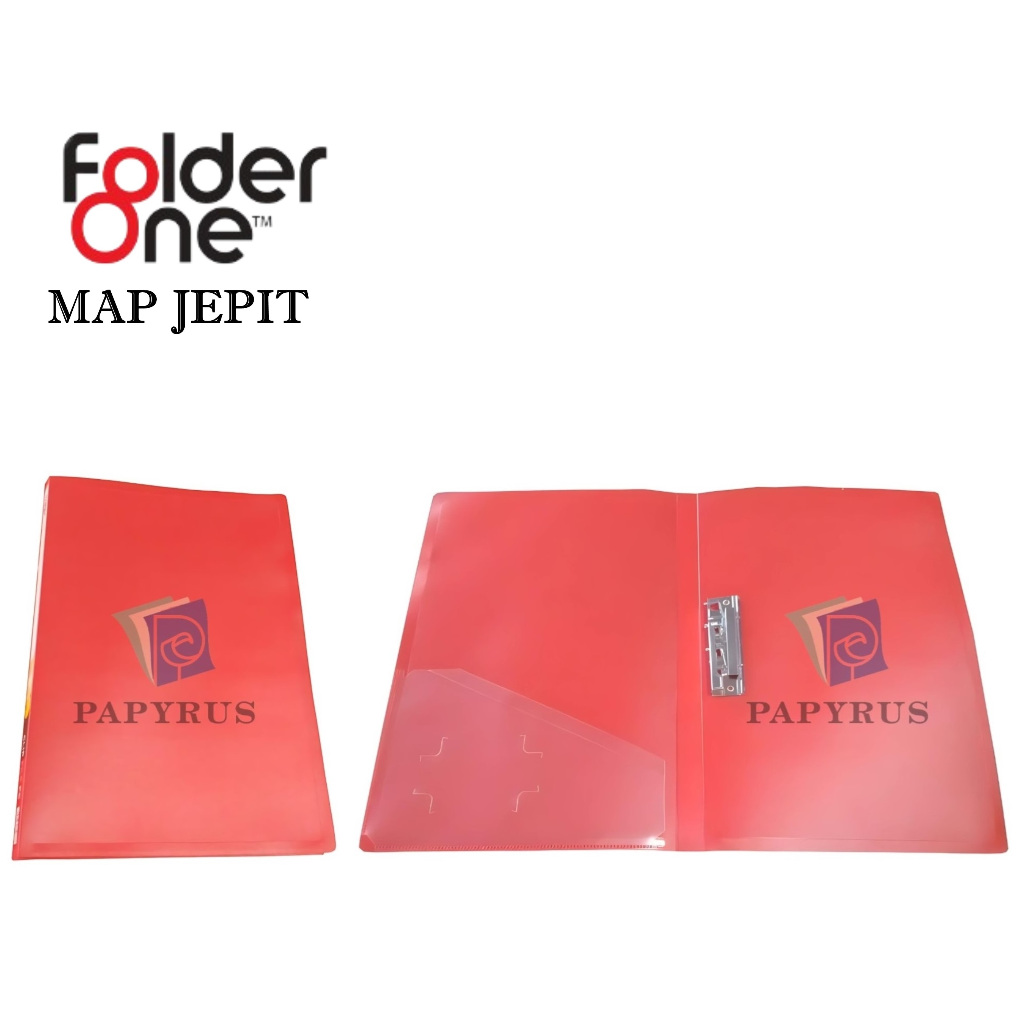 

MAP JEPIT / CLIP FILE FOLDER ONE MERAH