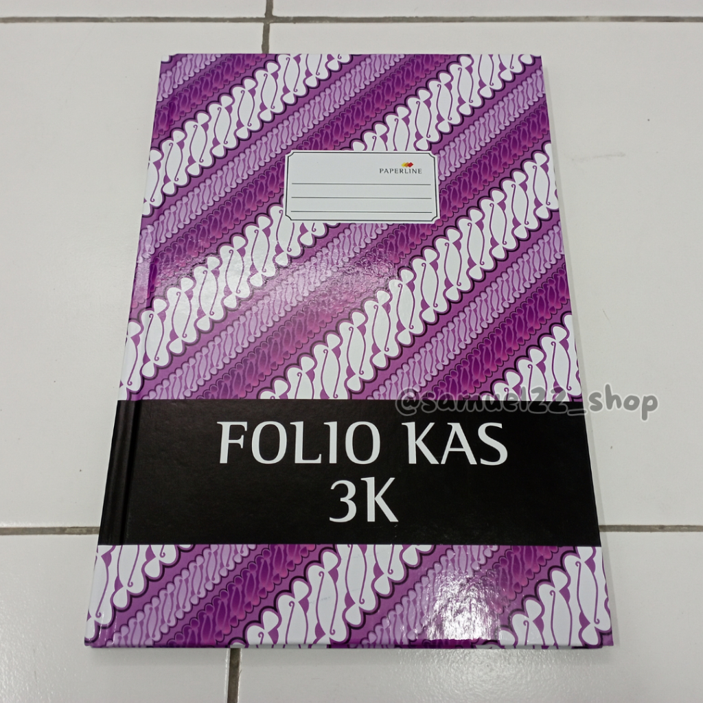 

Buku Folio Kas 3 Kolom 3K Hard Cover / Hardcover 100 lembar PAPERLINE SIDU