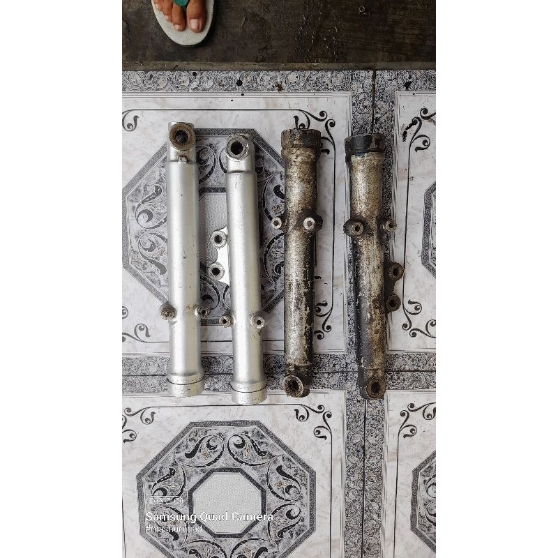 botem sok depan rx king old original cabutan motor