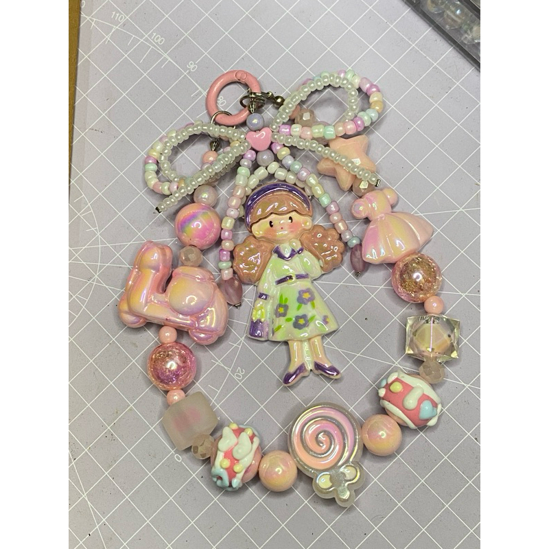 Strap phone Luxury / luxury beads / bag charm luxury