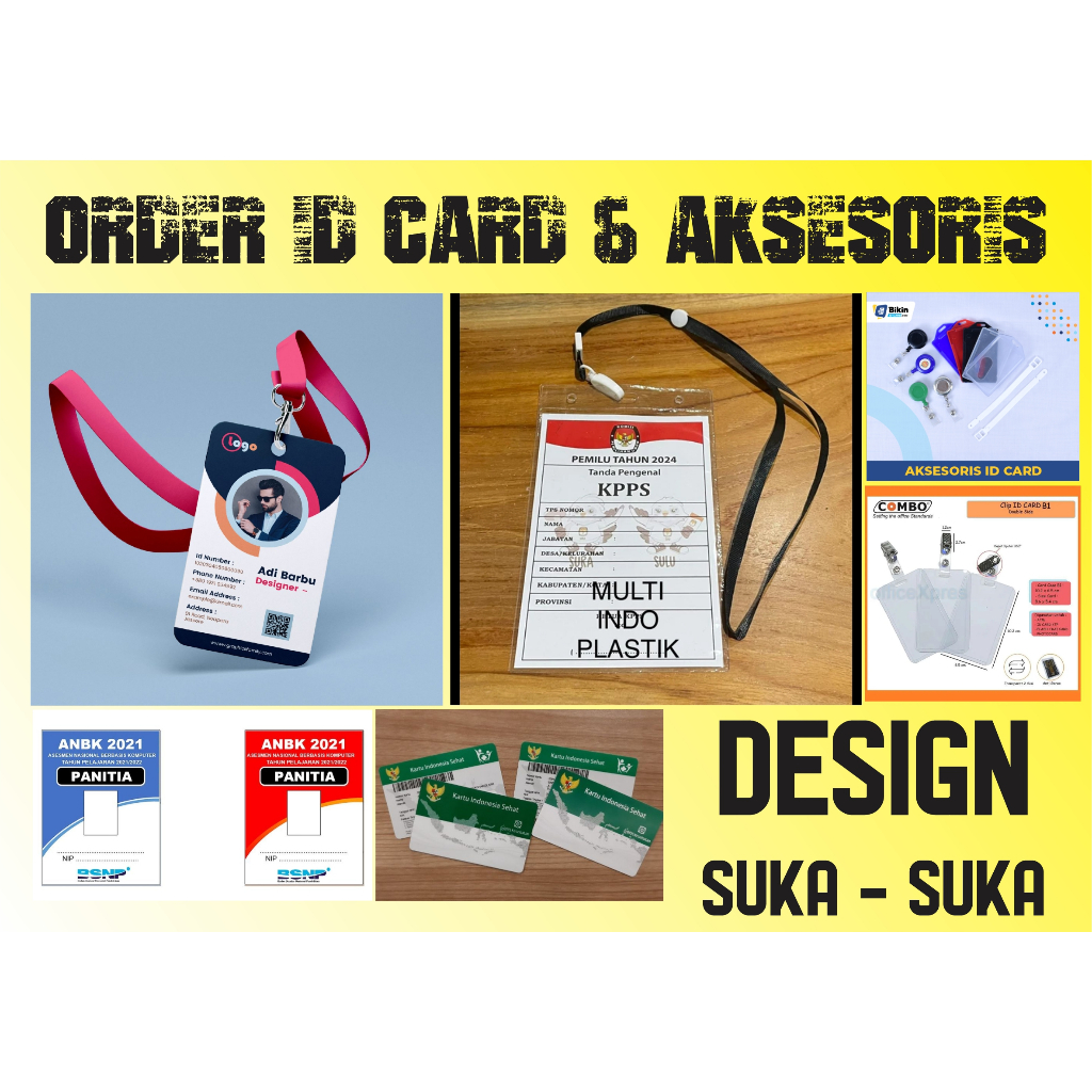 

KARTU ID CARD DESIGN SUKA - SUKA & MENARIK