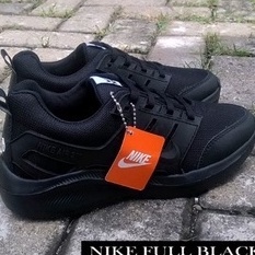 Produk Murah  PROMO Sepatu Sekolah  sepatu nike hitam  Seragam sekolah cewek cowo sd smp laki peremp