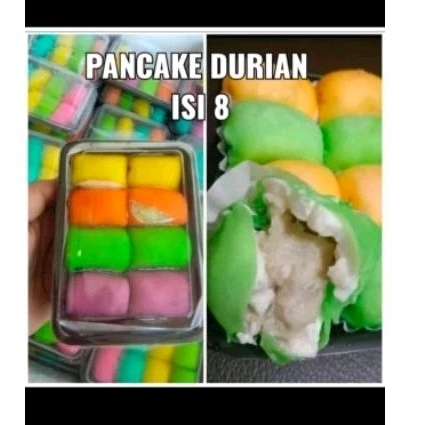 

PANCAKE DURIAN ISI 8 EKONOMIS
