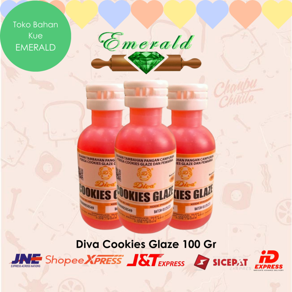 

Diva Cookies Glaze Olesan Pengkilap Kue Kering 100 Gr