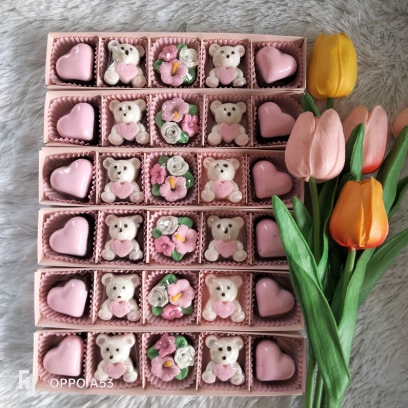 

cokelat Valentine kemasan souvenir lucu