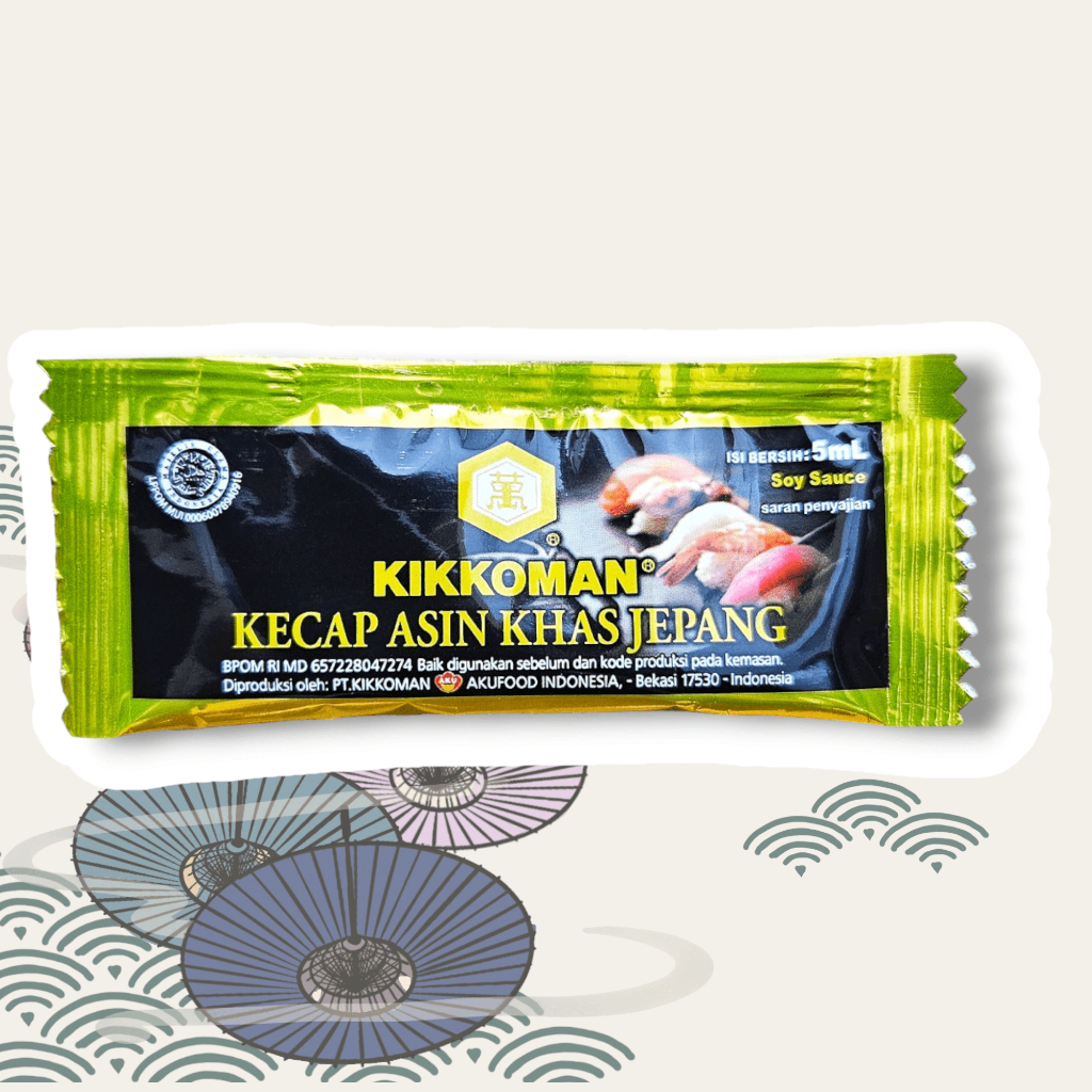 

Kikkoman Shoyu 5ml Sachet Kecap Asin Khas Jepang Halal Jual Satuan