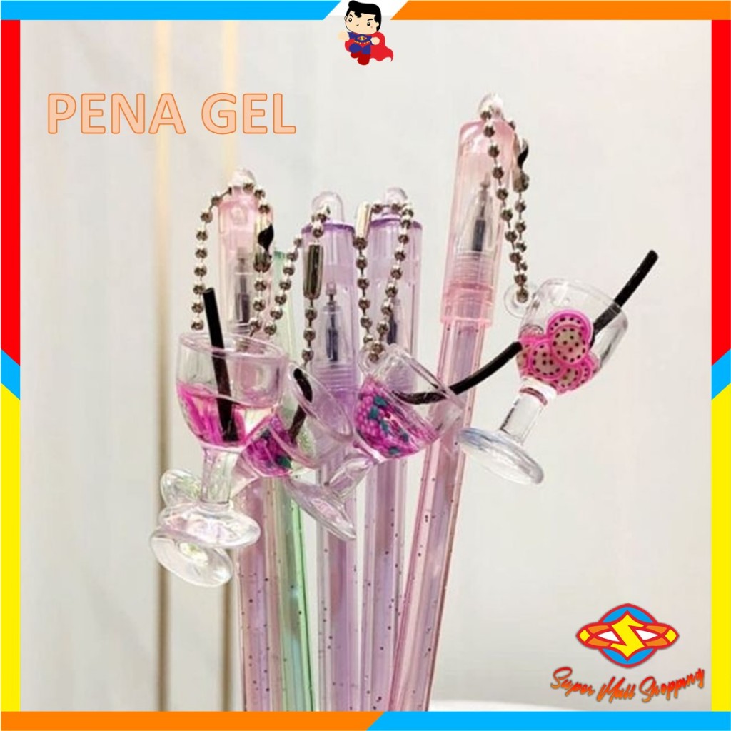 

SMS Pulpen Lucu Aesthetic Pulpen Gelas Juice Fancy Pen Gantungan Minuman Cocktail Bolpoint Karakter Minuman Cangkir Pena Gel Bolpen Unik Alat Tulis Kantor Gel Karakter
