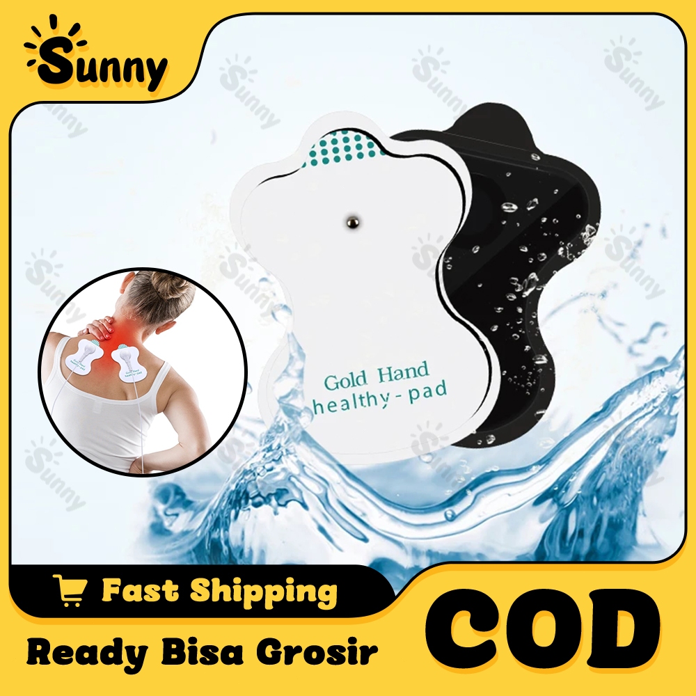 Electrode Tempel Gelpad 5Pasang/10Pasang Gel Pad Alat Therapy Body Massager Healthy Pad Electrode ge