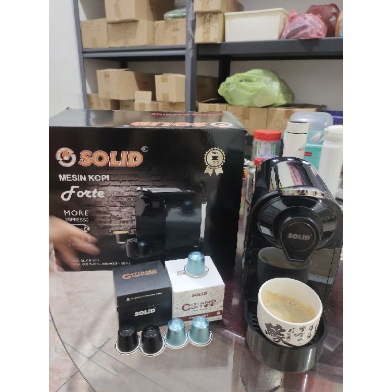 Solid Coffee Capsule Maker / Mesin Kopi Kapsul