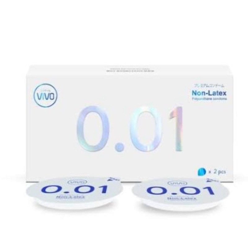 Kondom Vivo 0.01/VIVO Kondom Tipis/Kondom Tipis