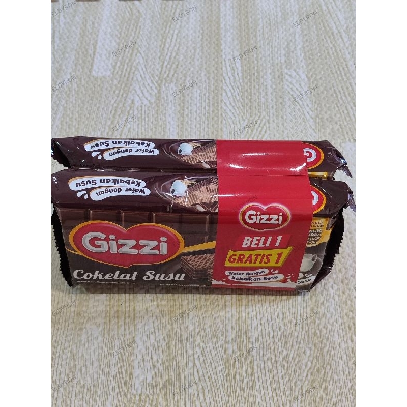 

[ BUY 1 GET 1] GIZZI WAFER COKELAT SUSU 122 GR