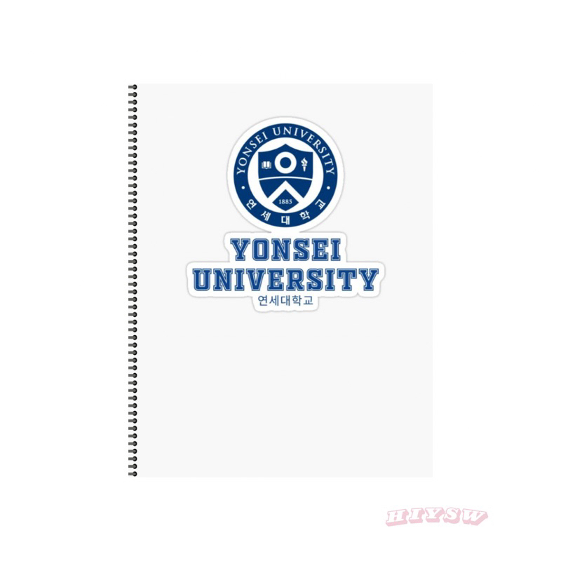 

(hiysw) A6 YONSEI UNIVERSITY KOREAN NOTEBOOK 한국 공책 BUKU CATATAN KOREA AESTHETIC UNIK FOR YOUR STUDYING OR JOURNALING BUKU BELAJAR BUKU TULIS