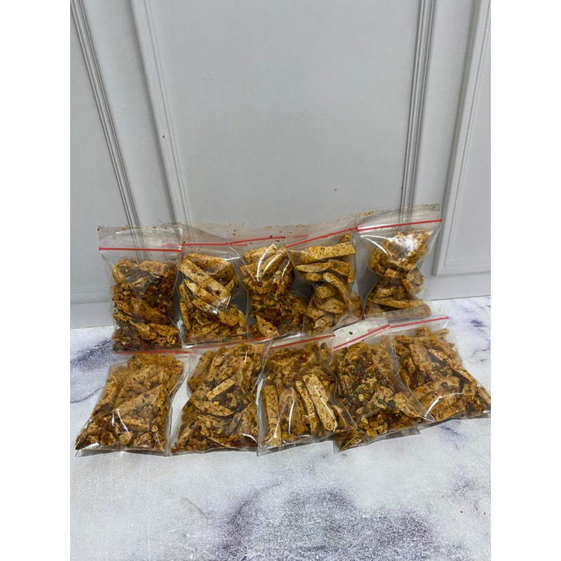 

Basreng pedas daun jeruk mantul