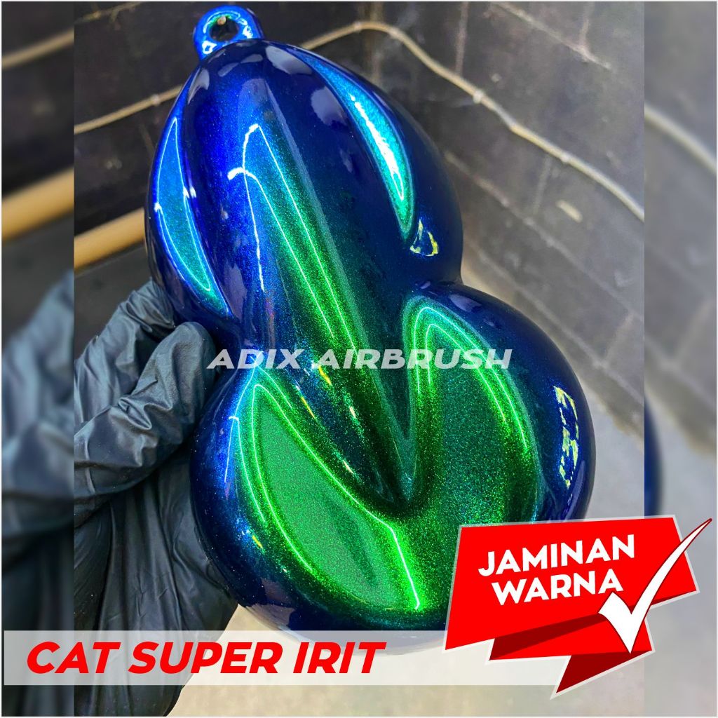 CAT BUNGLON PREMIUM GREEN BLUE SPRITE P68