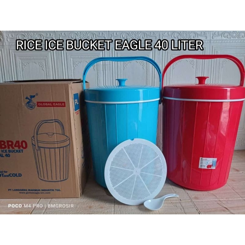 Termos nasi jumbo 40 liter / termos es besar 40 liter global eagle/ RB 40 liter/ rice bucket 40 BATA