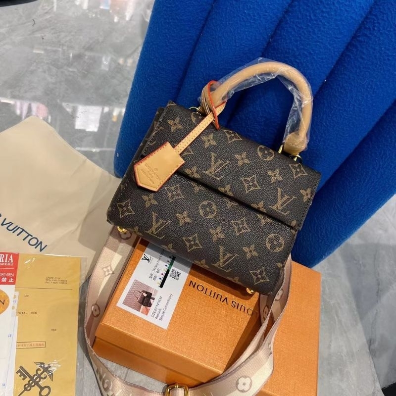 Tas Import LV selempang wanita, tas wanita  cluny mini Free box lengkap