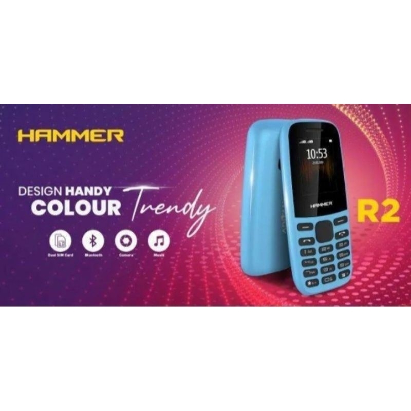 Advan Hammer R2 - Dual Sim - Hp Murah