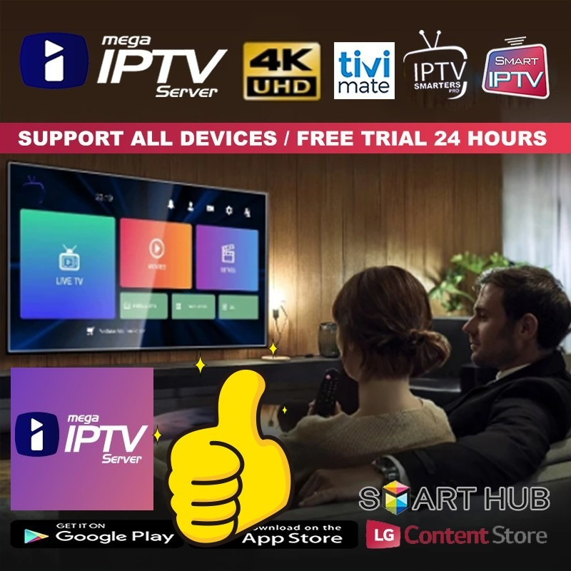 Server IPTV 12 bulan Saluran Televisi Jaringan Dunia 4K FHD