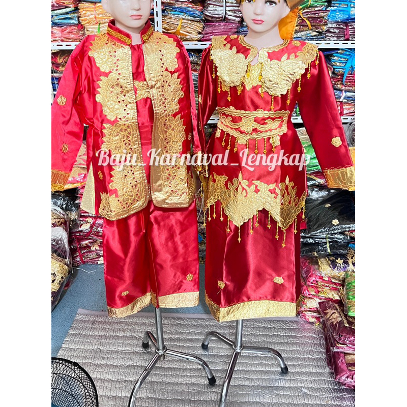 baju bordir padang sepasang