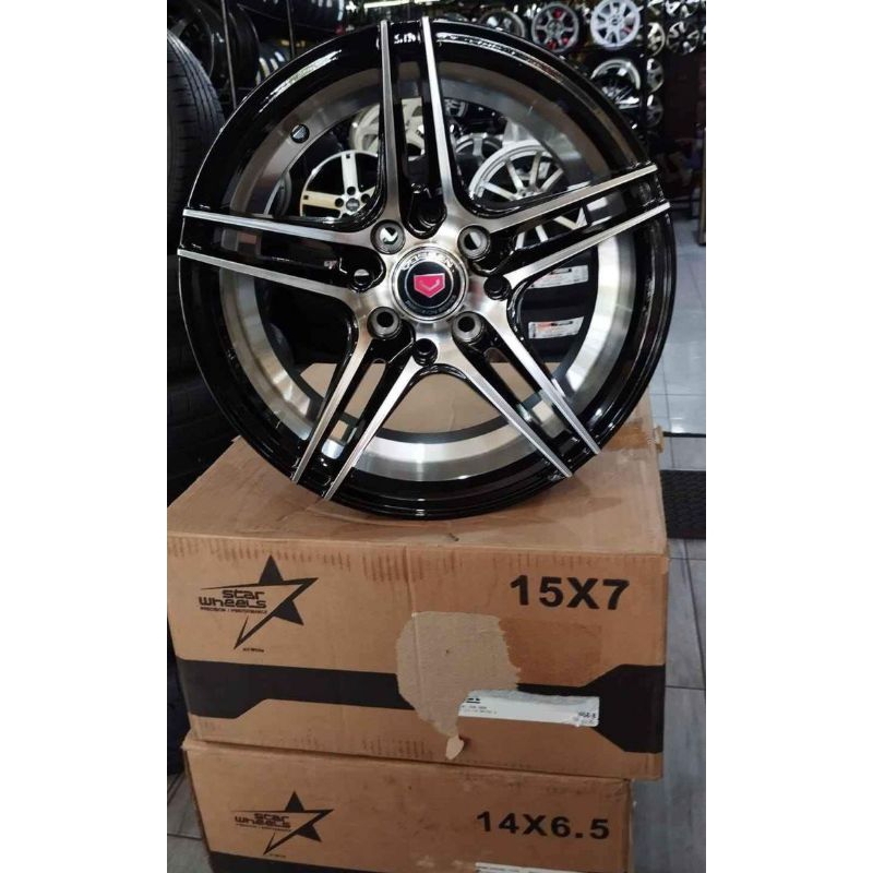 Velg Racing mobil Vossen Ring14 Lebar 6.5 Baut4 x100/4x114,3 ET35 Baru