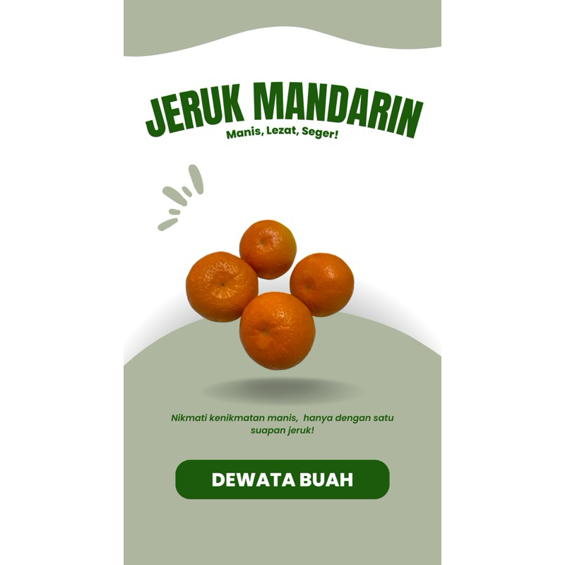 

Jeruk Mandarin | Jeruk Kuning | 500 g