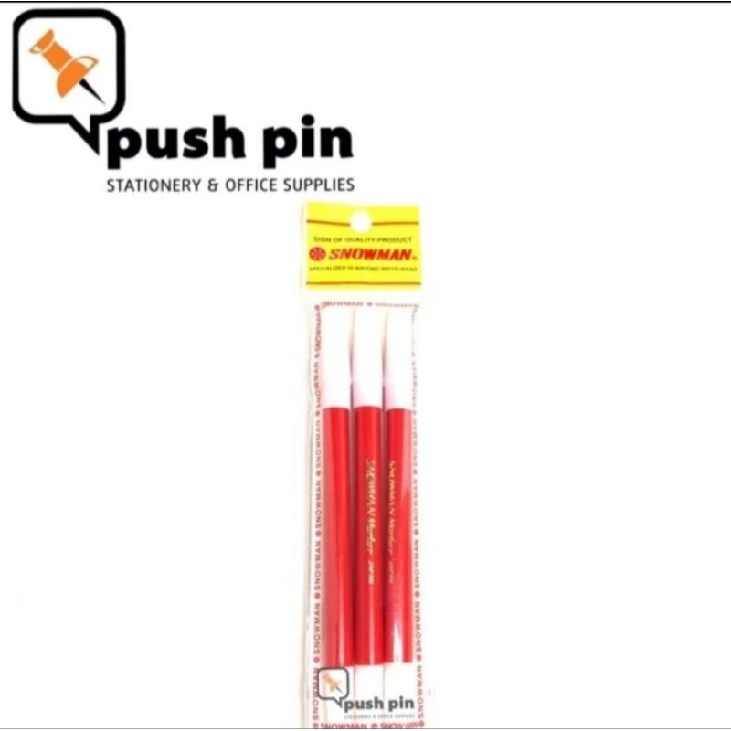 

Snowman Spidol Kecil Isi 3 Merah