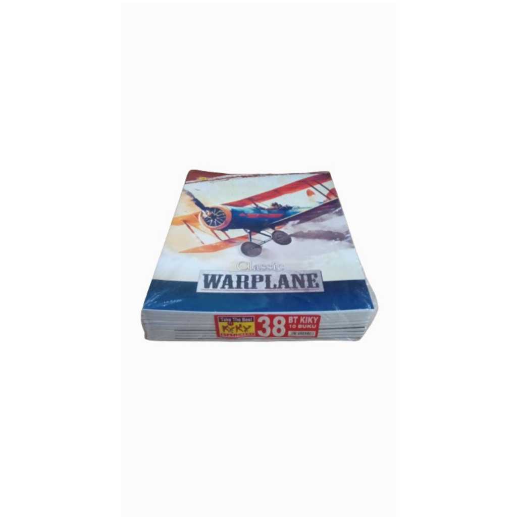 

Buku Tulis Kiky 38L/10 Buku (polos)
