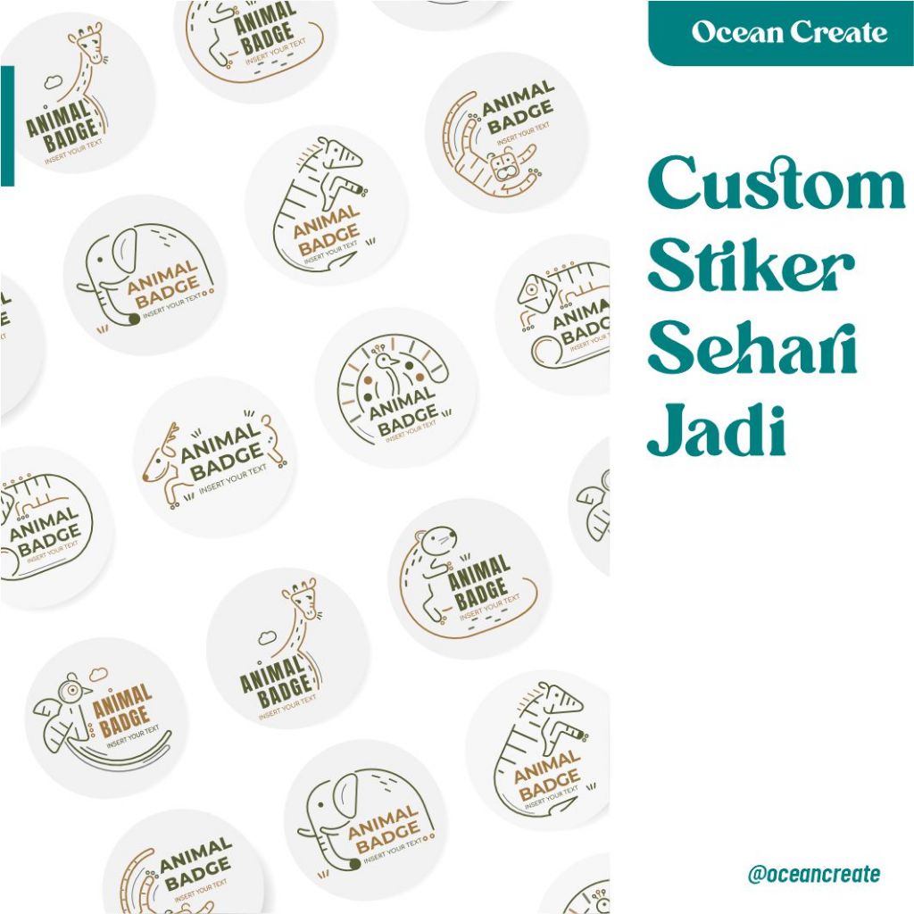 

Custom Stiker Sehari Jadi - OceanCreate
