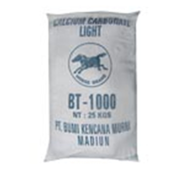 Calcium Carbonate / Kalsium Karbonat Light BT-1000 1 sak = 25 kg