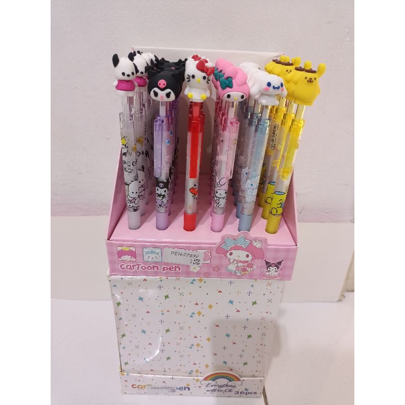 

Pen Gel Mekanik Sanrio / Pulpen Karakter