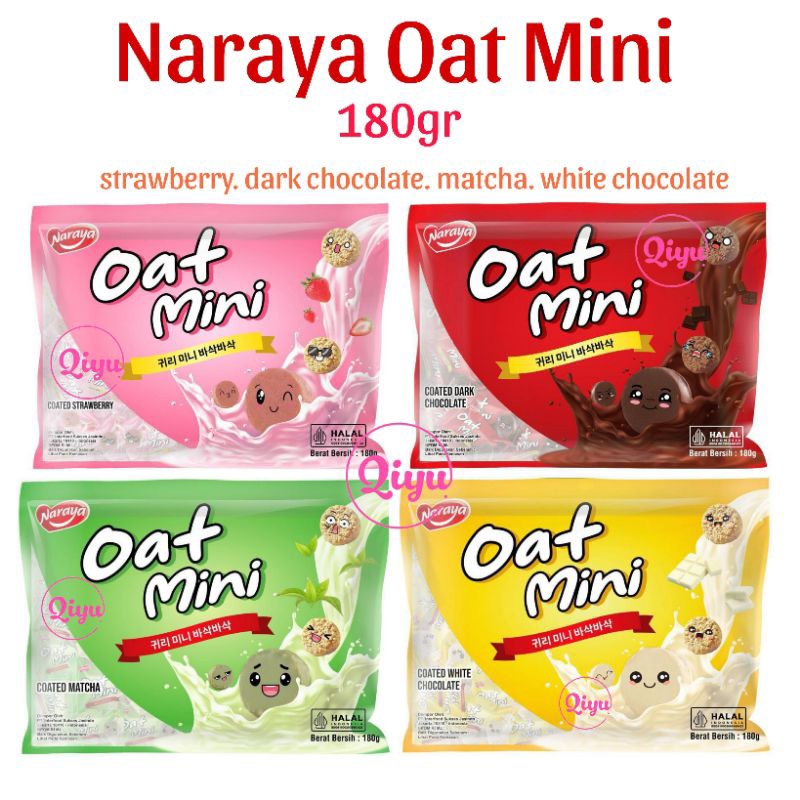 

OAT MINI NARAYA - Narabis oatmini - cemilan naraya kekinian viral