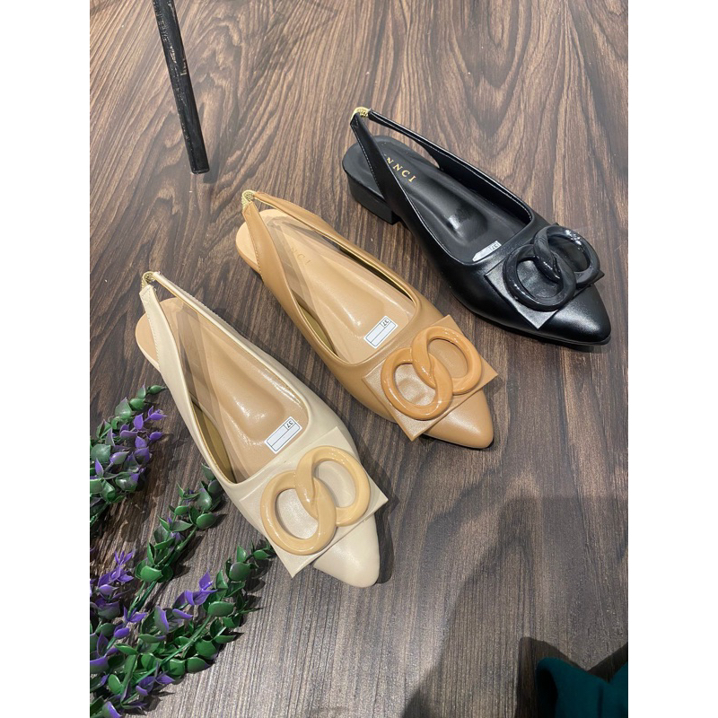 Eliza Heels karet belakang pansus cantik