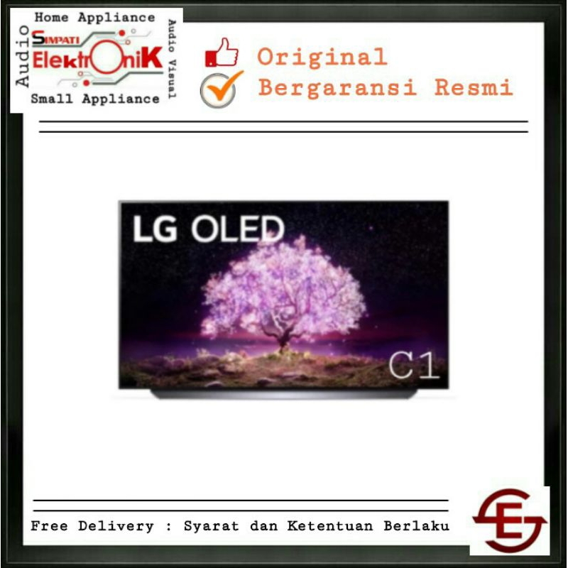 LG OLED55C1 - OLED SMART TV 55 INCH 4K UHD HDR OLED 55C1 OLED55C1PTB