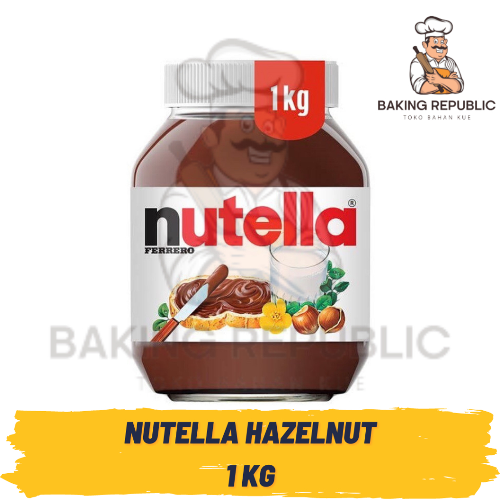 

NUTELLA SELAI COKLAT HAZELNUT | 1000 ML | 1 KG