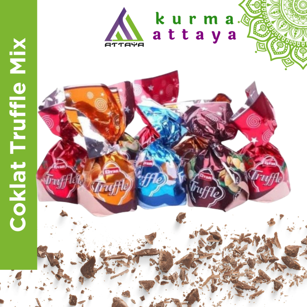 

500gr Coklat Arab Truffle Coklat Turki Elvan Trufle Oleh Oleh Haji Umroh