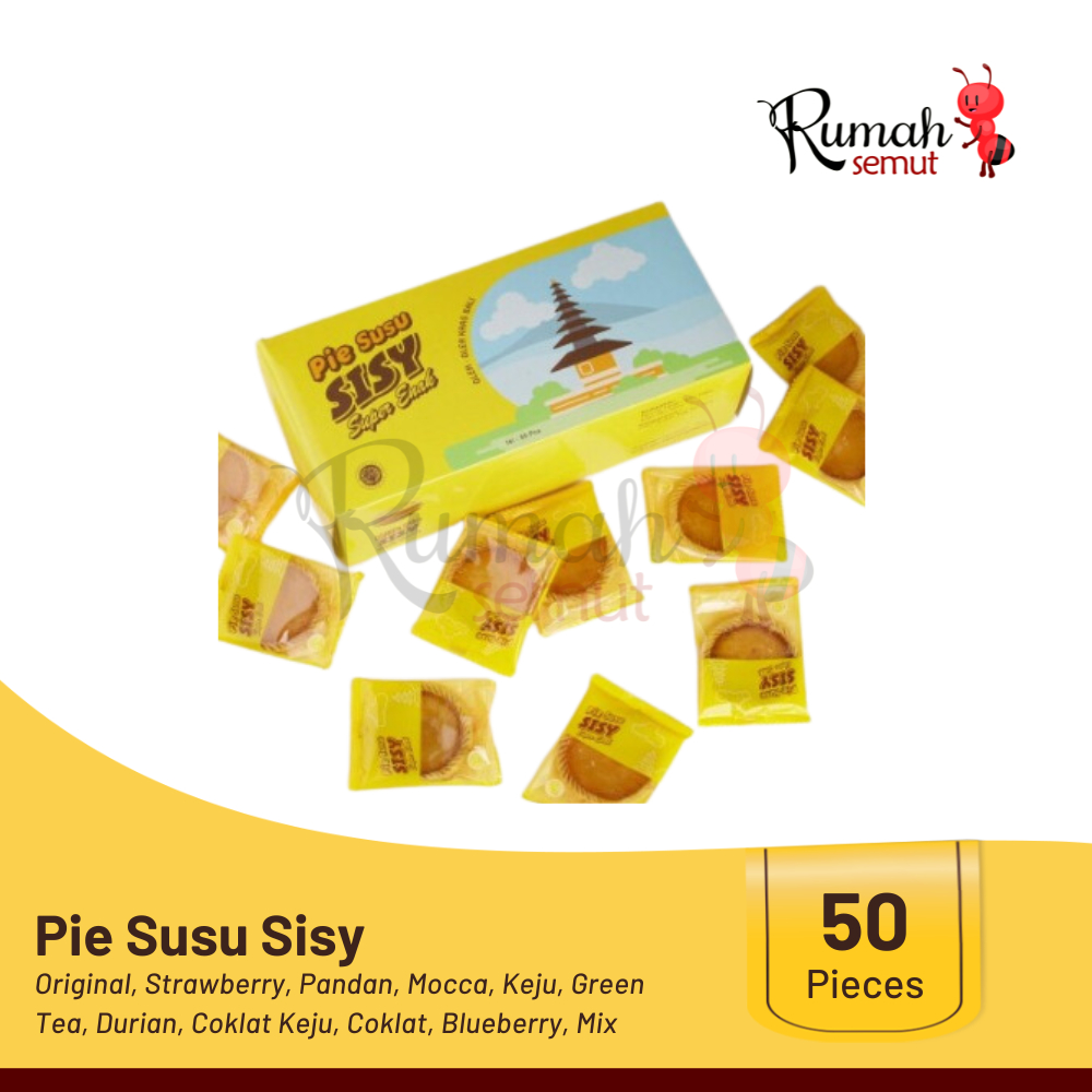 

Pie Susu Sisy Super Enak Asli Bali isi 50 pcs
