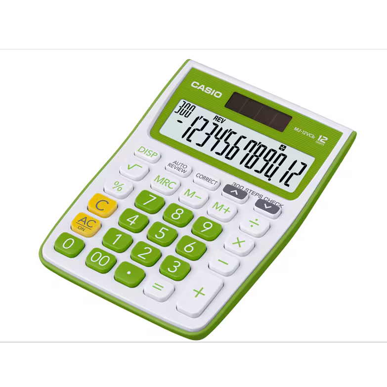 

CALCULATOR / KALKULATOR / CALCULATOR 12 DIGIT / CALCULATOR CASIO MJ12VCB