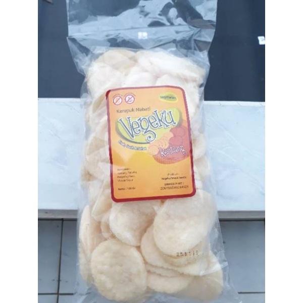 

OVAL (VEGETARIAN / VEGAN) Kerupuk Kentang VEGEKU (tanpa bawang, tanpa telur)