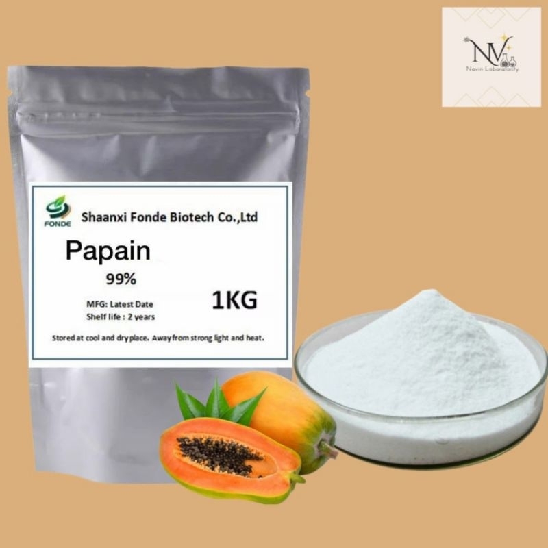 

99% Enzim Papain Powder / Bubuk Pepaya Murni 3gr