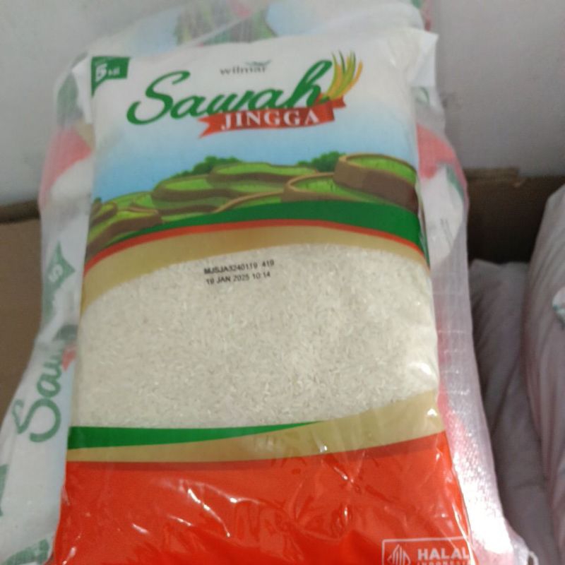 

beras premium sawah jingga 5 kg