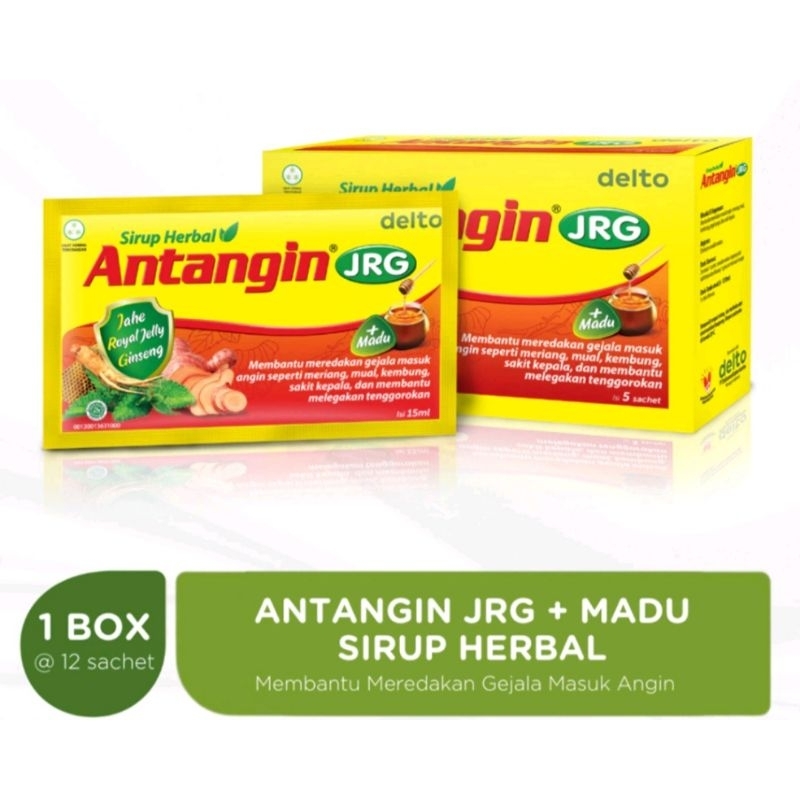 

Antangin JRG+ Madu Sirup Herbal ( 1box isi 12pcs)