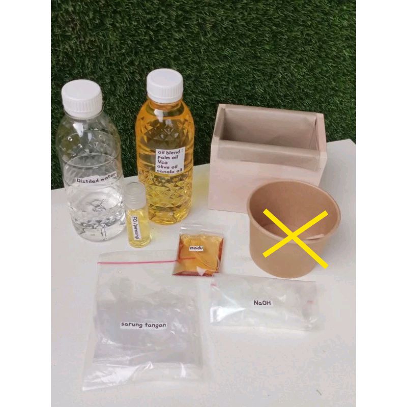 Soap making Kit /DIY sabun natural