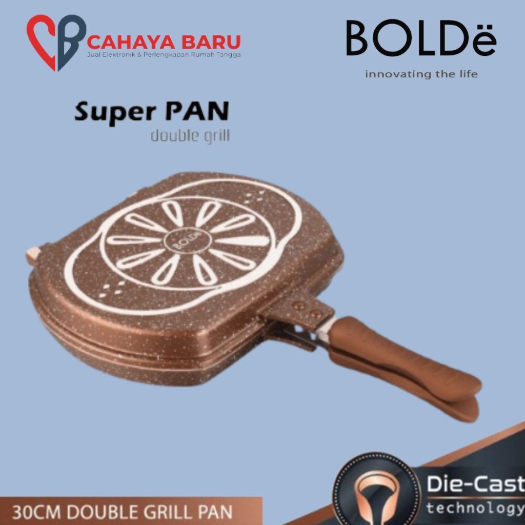 BOLDE DOUBLE GRILL PAN GO
