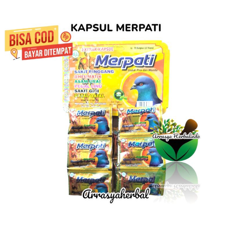 Jamu Kapsul Asamurat Cap Merpati